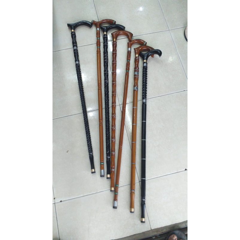 tongkat jalan kayu Ulin