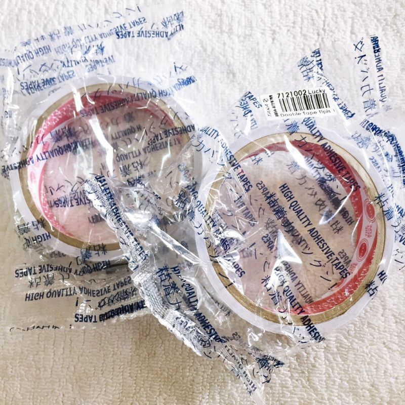 

Double Tape 20mm x 12yard - Double Tip 20mm