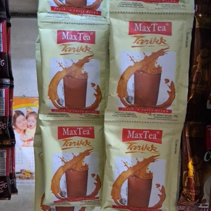 

teh tarik Maxtea 1 renceng isi 5 bungkus