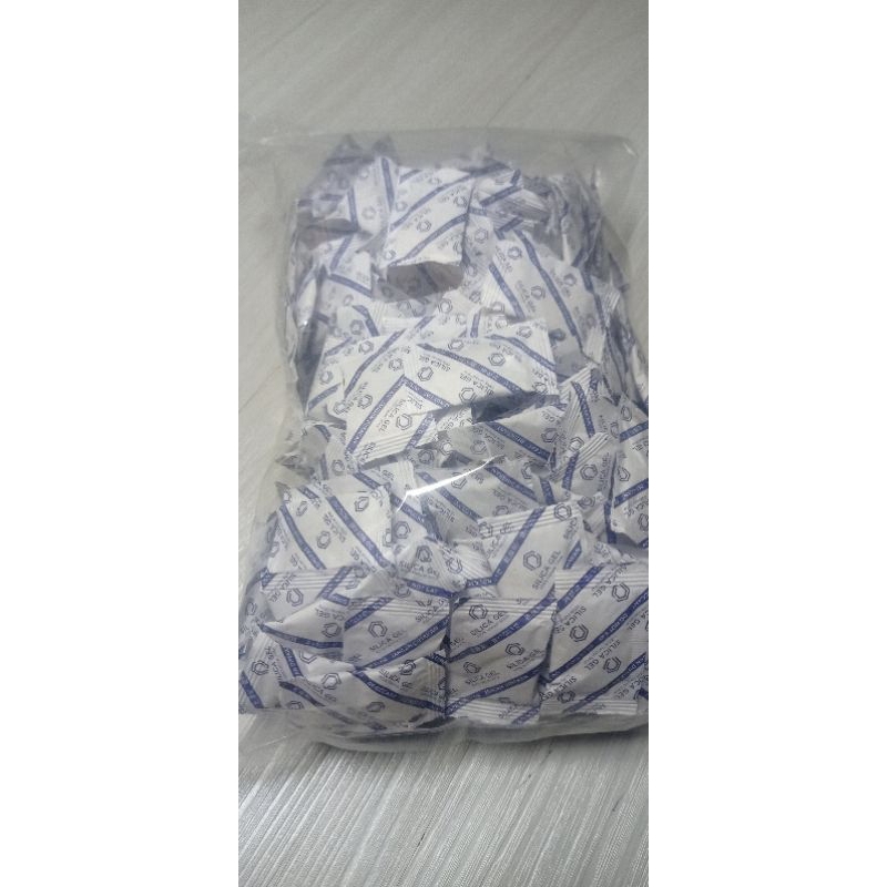 silica gel white khusus makanan 250g