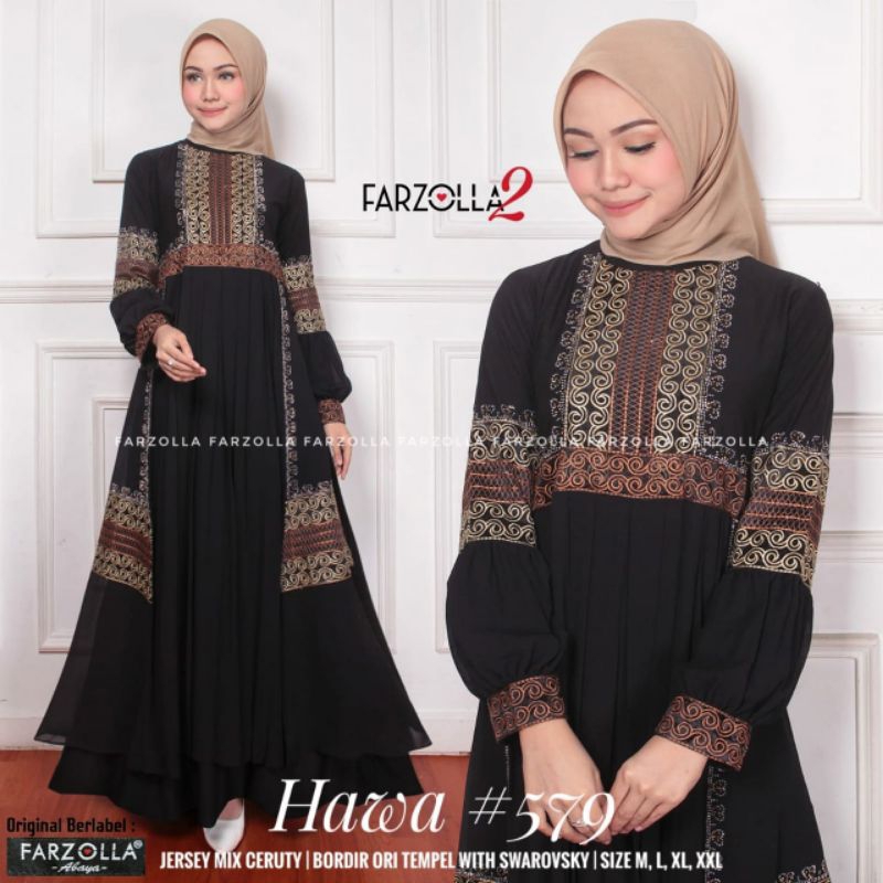 HAWA TURKEY GAMIS WANITA BY FARZOLLA
