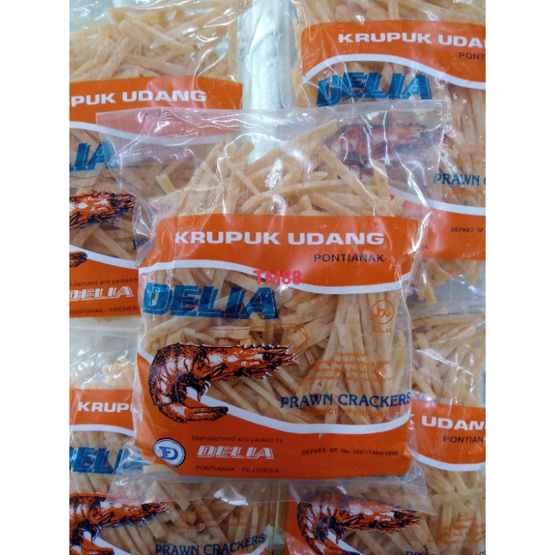 

KERUPUK UDANG DELIA STICK KHAS PONTIANAK/PRAWN CRACKERS DELIA