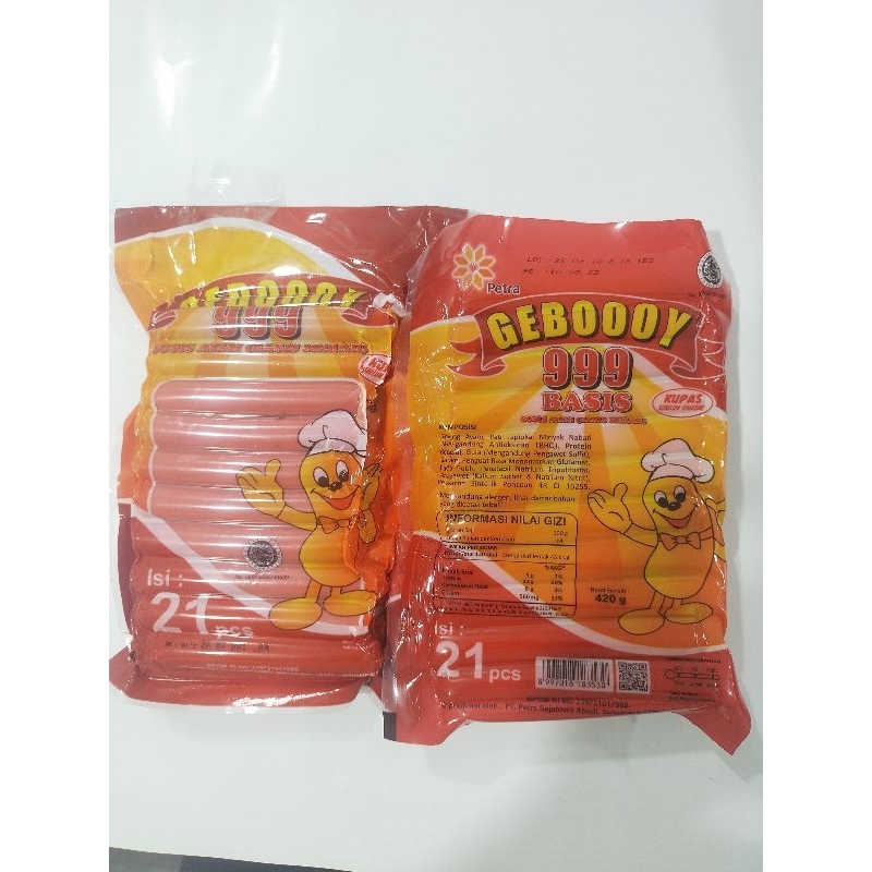 

gebooy sosis 21 merah 420gr