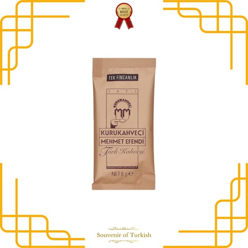 

Kopi Turki Kurukahveci Mehmet Efendi Sachet (Original 100%)