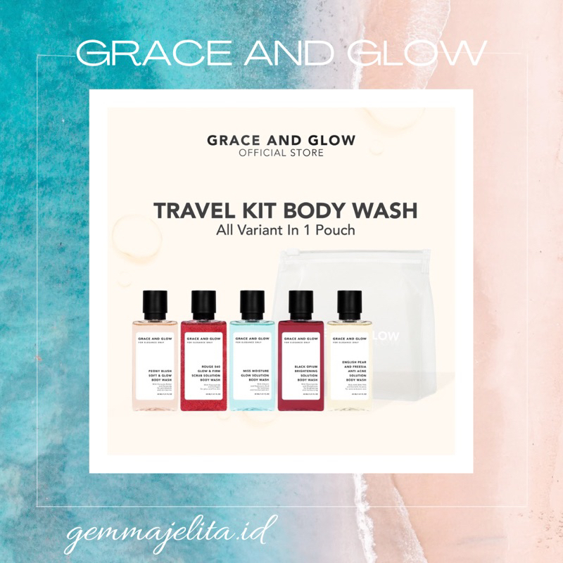 GRACE AND GLOW Travel Size Kit Body Wash