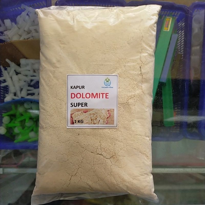 PUPUK KAPUR DOLOMIT KAPUR PERTANIAN KAPUR DOLOMIT 1KG 1 KG