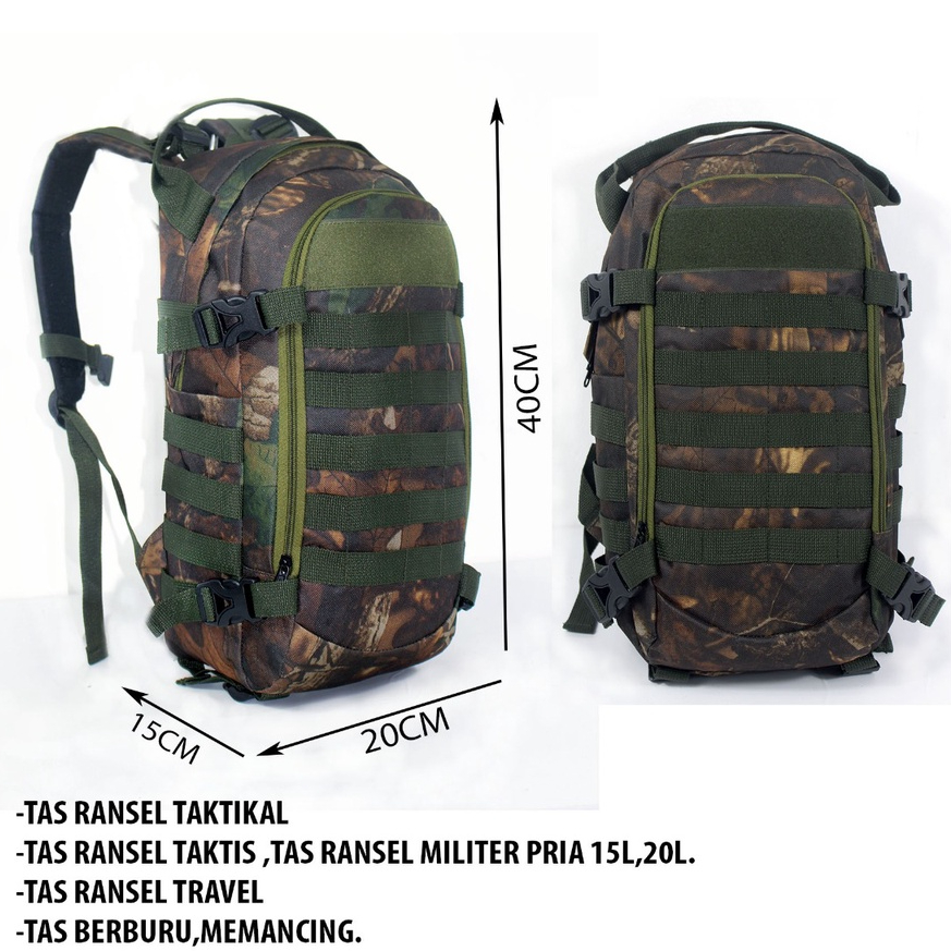 Tas Ransel Camo/Tas camo/Tas Ransel Taktical/Tas Gendong Taktical