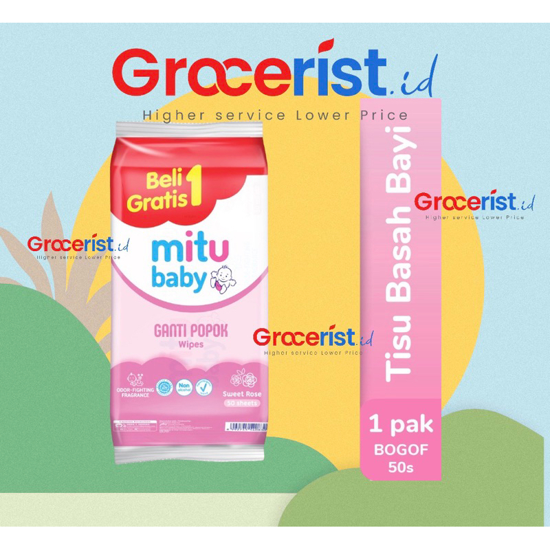 [BELI 1 GRATIS 1] Paseo Baby Wipes Changing Diaper 50s/MITU GANTI POPOK 50s