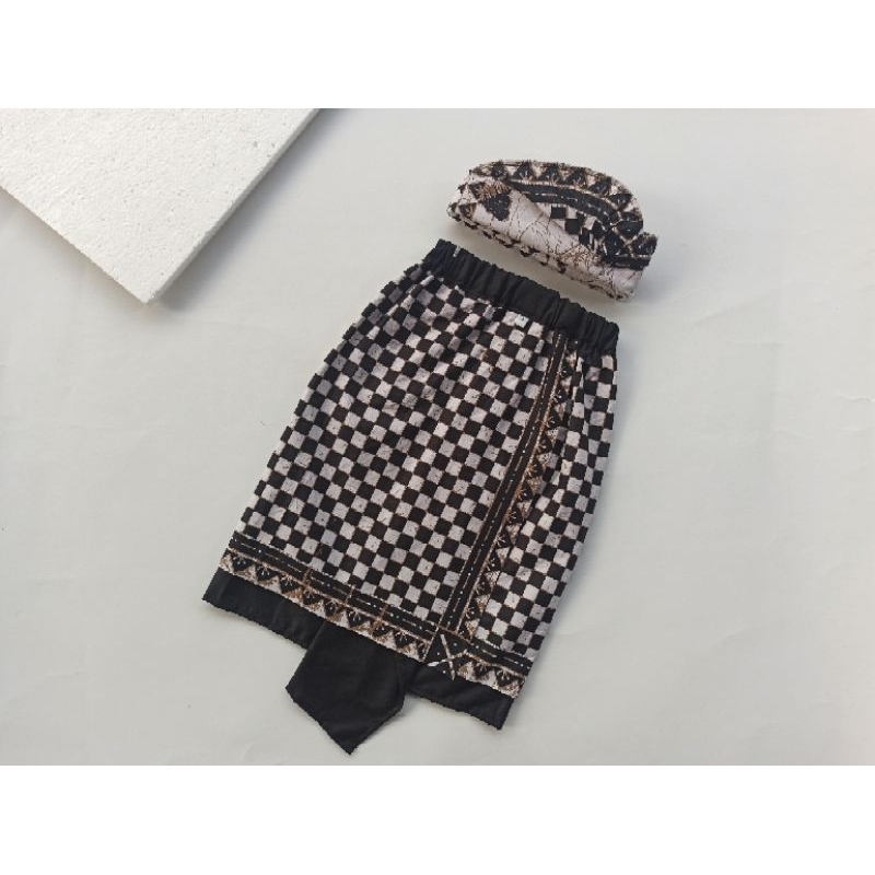 Kamen Jadi Batik Semi Tulis Pakain Adat Bali Anak Laki-Laki