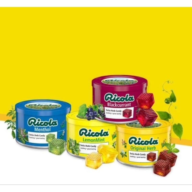 

Ricola Sugar Free Candy Can 100gr
