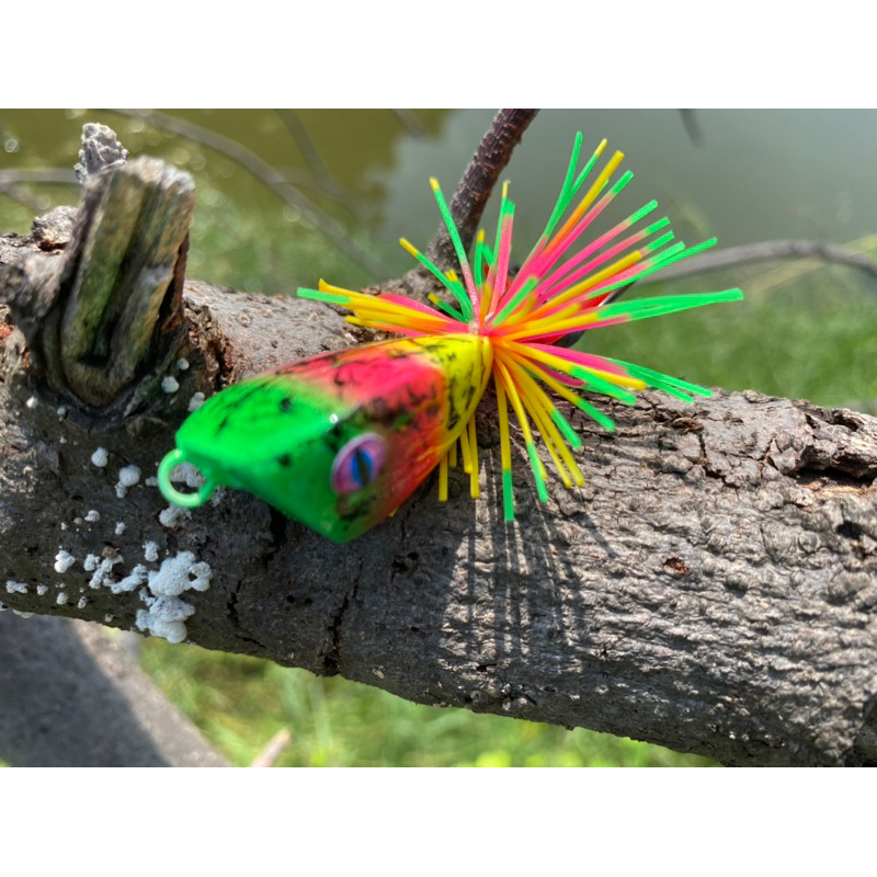 New EVL Triangle Jumpfrog Jump Frog Segitiga Boytep Lure