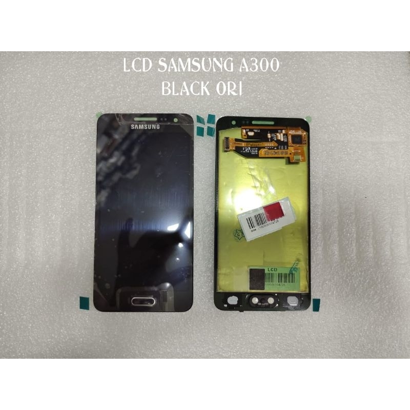 LCD SAMSUNG A300 A3 BLACK ORI