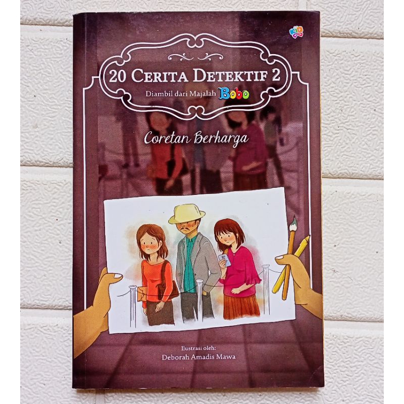20 Cerita Detektif: Coretan Berharga (Diambil dari Majalah Bobo), (Ori, bekas, Preloved)