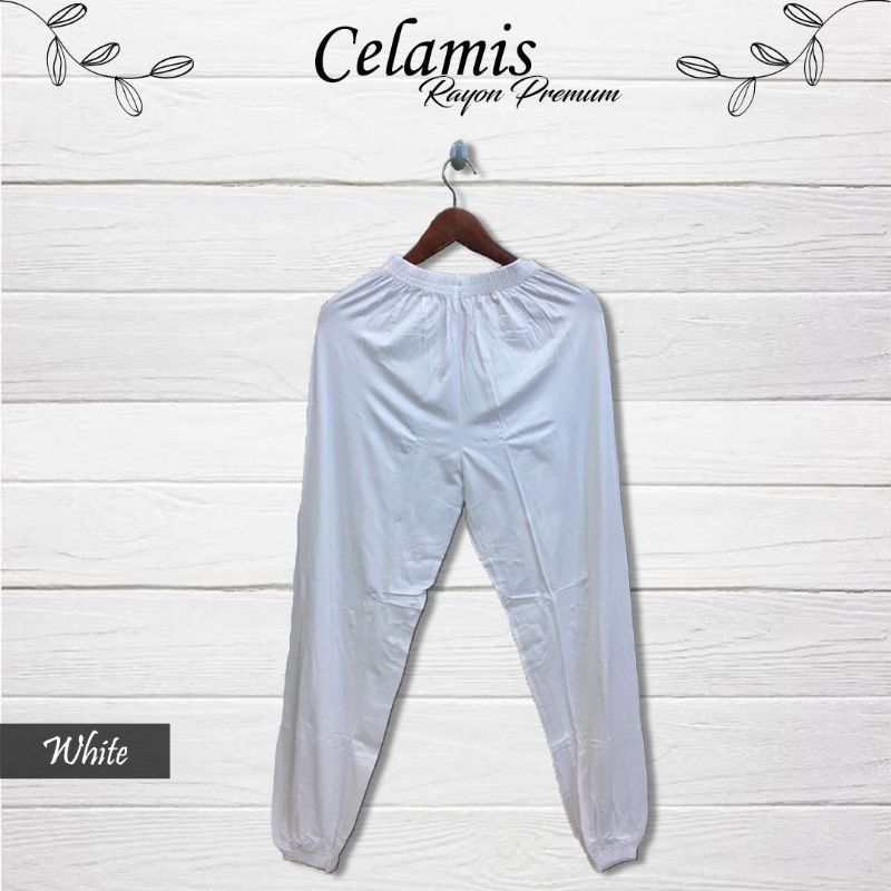 Celamis Celana Gamis Wanita Muslimah Bahan Rayon Premium