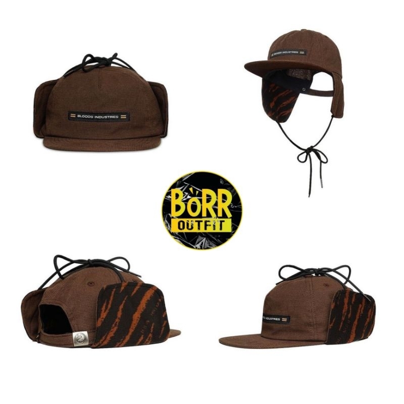 TOPI EARFLAP BLOODS GLIKO | ORIGINAL