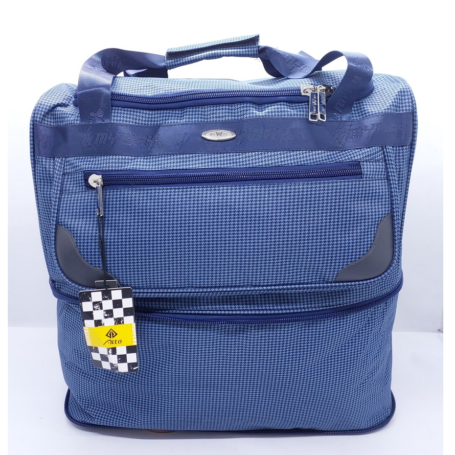 Tas Travel ALTO MOTIF DUA TINGKAT MURAH / Tas Pakaian ALTO BARU / Travel Bag Kotak&quot; ALTO ORI COMPACT / TAS BERANGKAT ALTO 2 TINGKAT MURAH BESAR ORIGINAL / TAS PAKAIAN ALTO MOTIF KOTAK-KOTAK 2 TINGKAT BESAR MURAH/ TAS UMROH ALTO JUMBO/ TAS JALAN ALTO BESAR