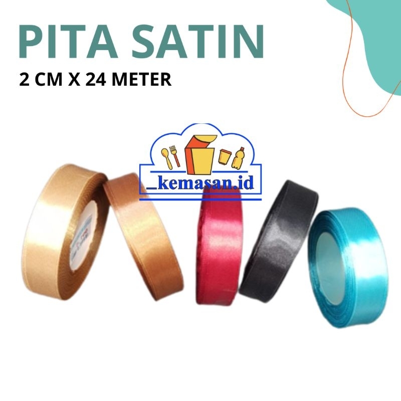 

PITA SATIN 2 CM 24 METER