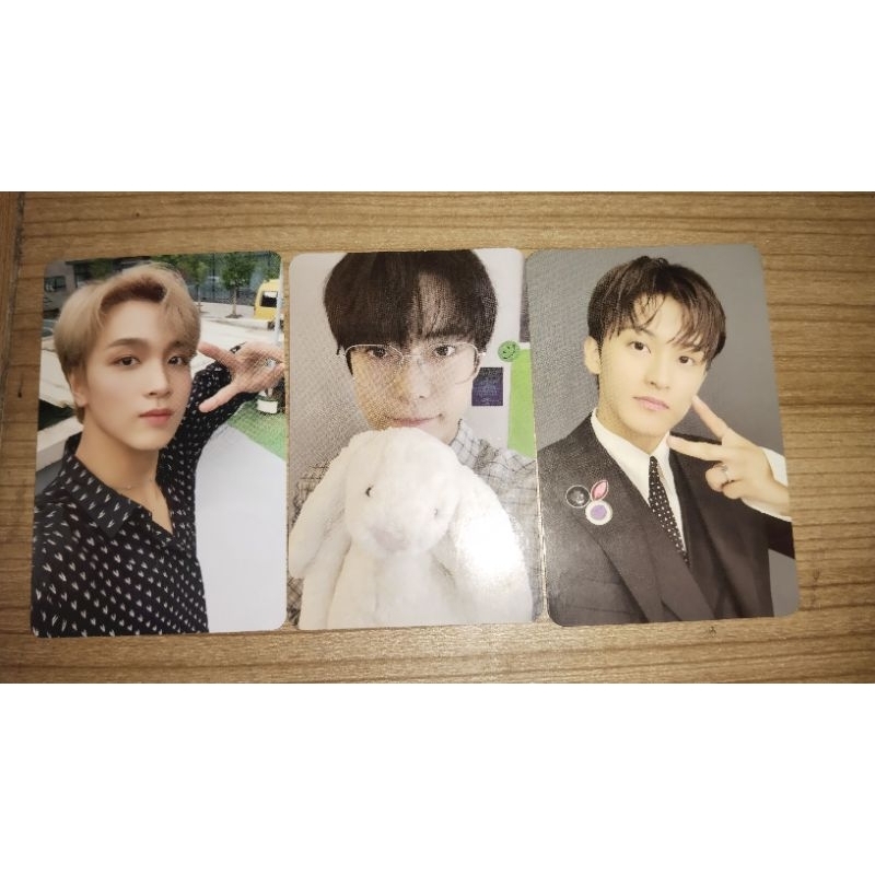 PHOTOCARD NCT HAECHAN DICON 101, DOYOUNG BUNNY DOYOUNG BONEKA, MARK FAVORITE CLASSIS VER