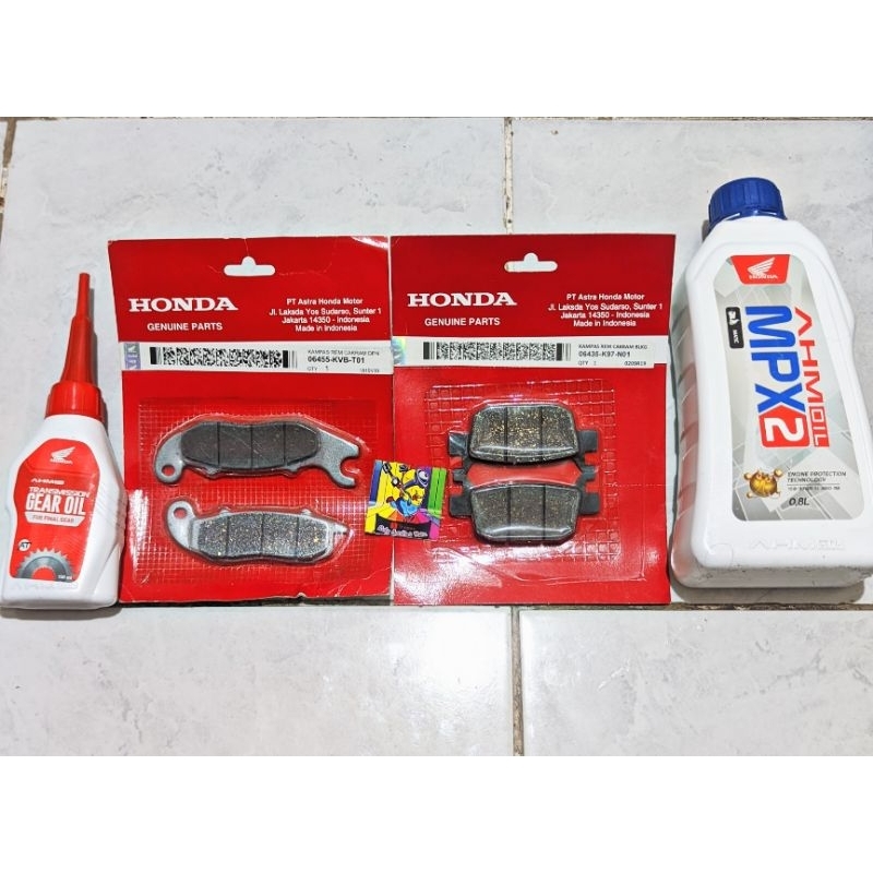 Kampas rem belakang depan Oli Mpx2 honda ADV/PCX 150 ADV/PCX 160 ABS NON CBS ADV150 ADV 150 abs PCX1