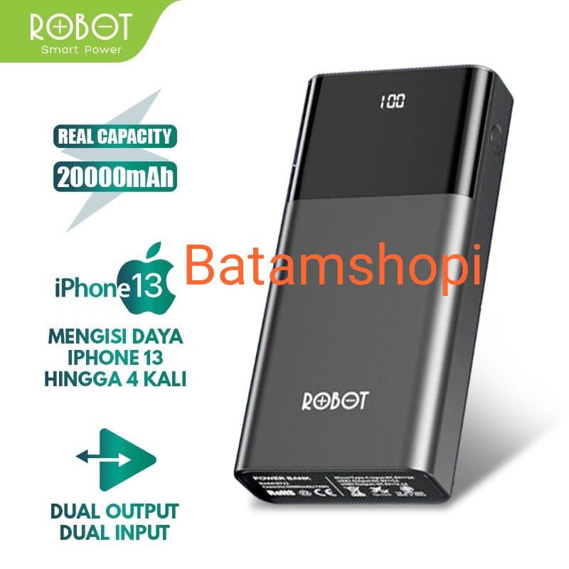 robot rt22 powerbank 20.000mah original power bank robot 20000 mah