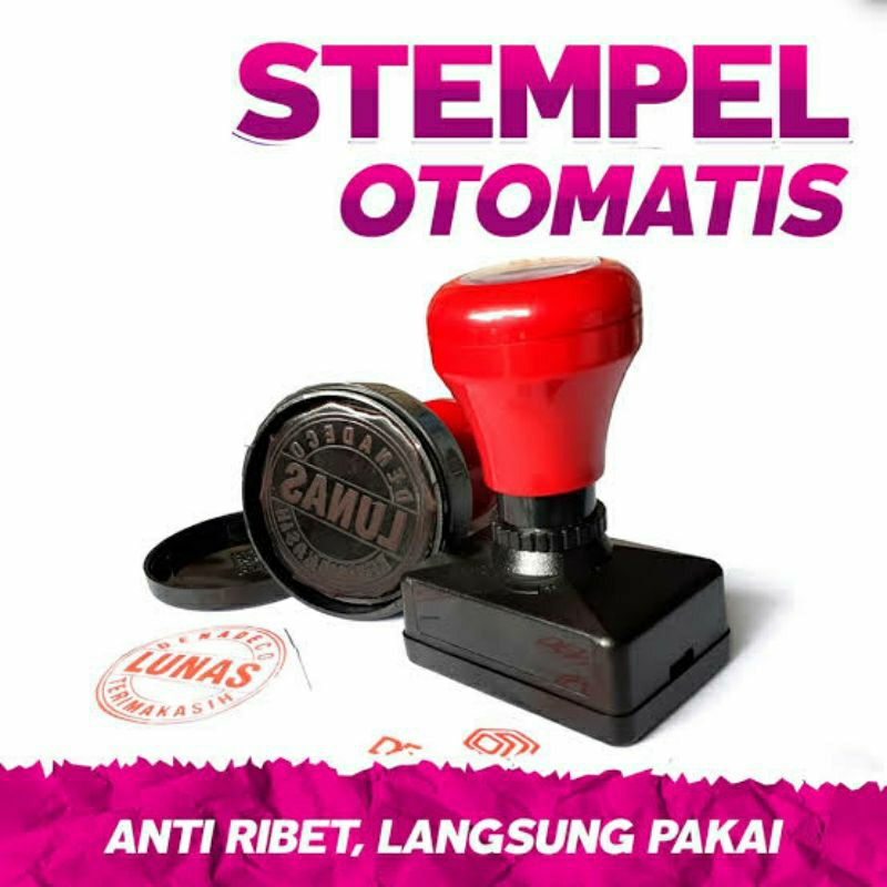 

Stempel Flash Otomatis Persegi / Kotak