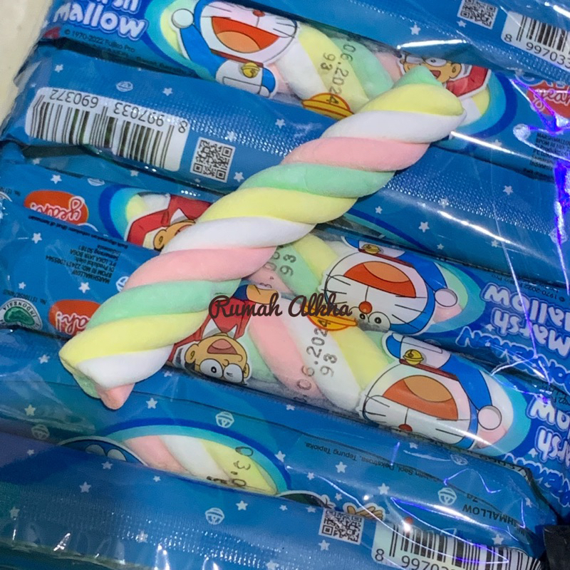 

marshmallow 20pcs - 5pcs - kepang - doraemon - Marshmallow Ulir