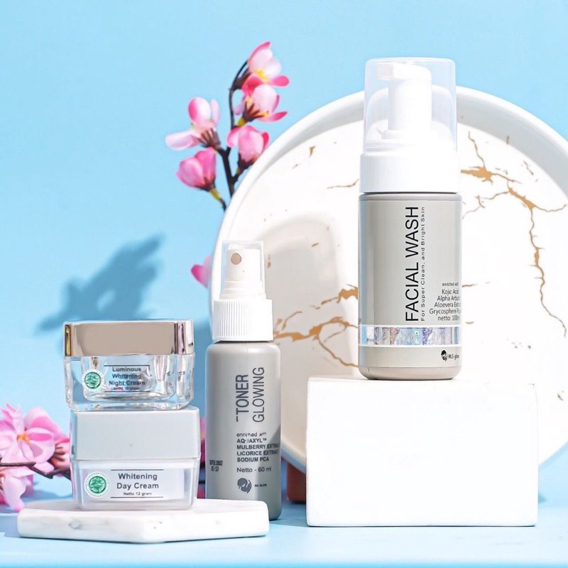 Ms Glow Night cream  , whitening , acne , luminous , ultimate | Ms Glow Day Cream | Ms Glow Facial W