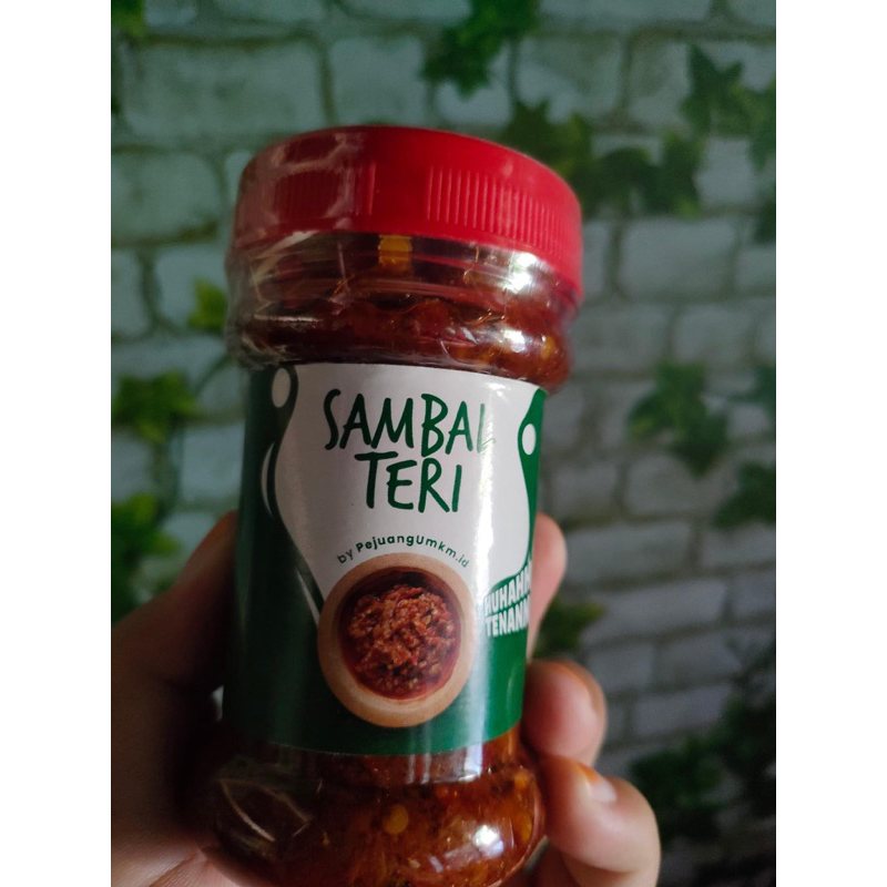 

SAMBAL TERI MANTAP