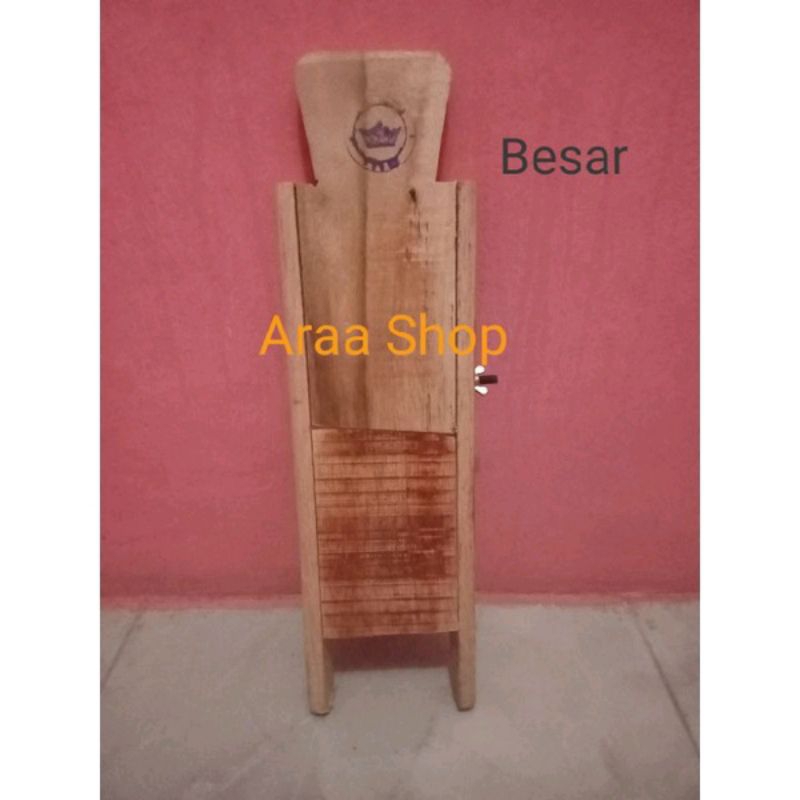 Parutan Keripik Singkong Pisang Ubi Kayu BESAR Pisau Cutter Tajam / Parut Keripik Besar Serutan Keri