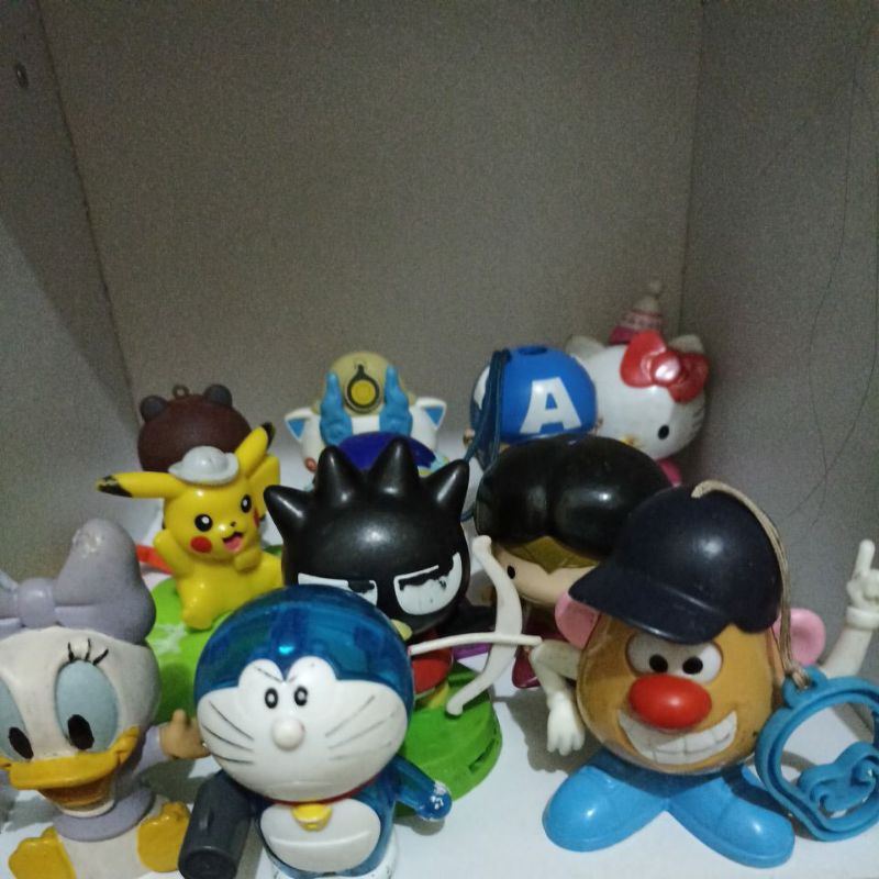 Mainan happy meal mcd Preloved MCD RANDOM  happy meal Mainan Mcd bekas, Happy Meal, KFC,  Mainan Ana