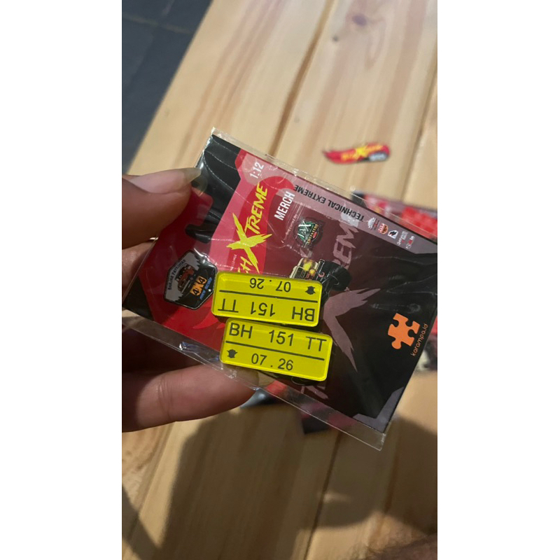 Plat Nomor RC Akrilik TechXtreme Merch