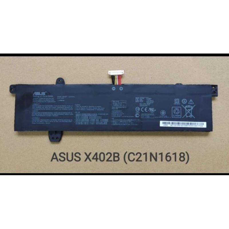 Baterai Battery Asus C21N1618 for Asus Vivobook X402BA E402BP X402B X402