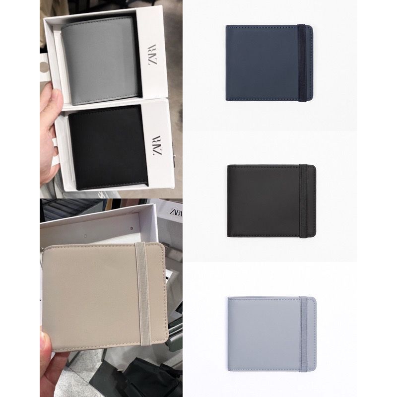 ZR - ZARA Folding Wallet, Dompet Lipat Pria Wanita
