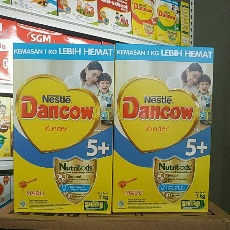 

SUSU DANCOW KINDER 5+ MADU 1KG / 750G