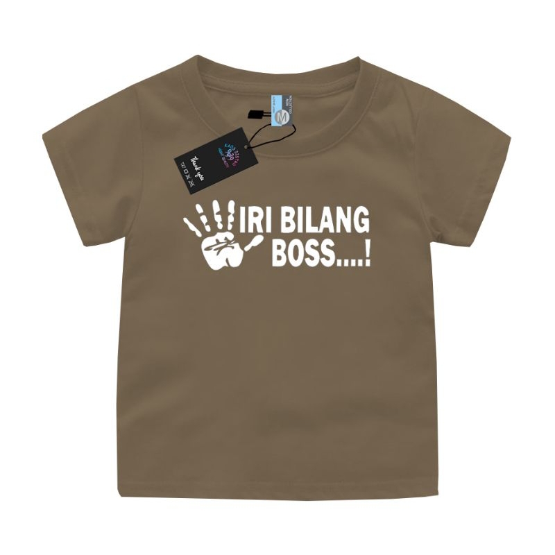 kaos anak anak sablon digital S. M. L. XL