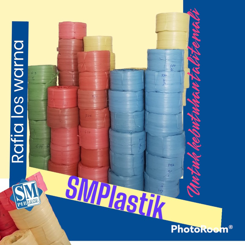 Rafia Los warna Rafia kiloan