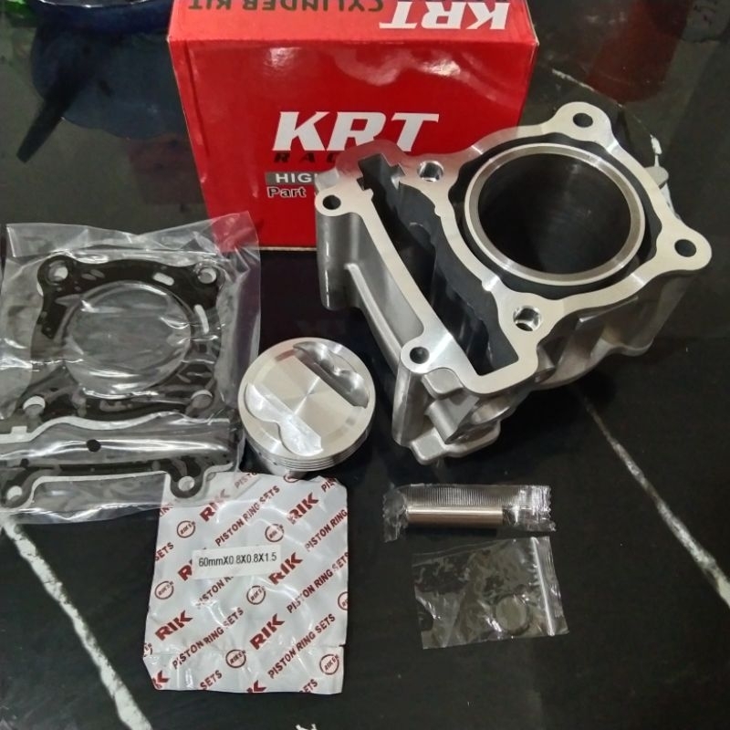 New PAKETAN BLOK PISTON KIT BORE UP SIZE 60MM 60 63MM 62MM 62 63 JUPITER MX 135 MX KING VIXION OLD