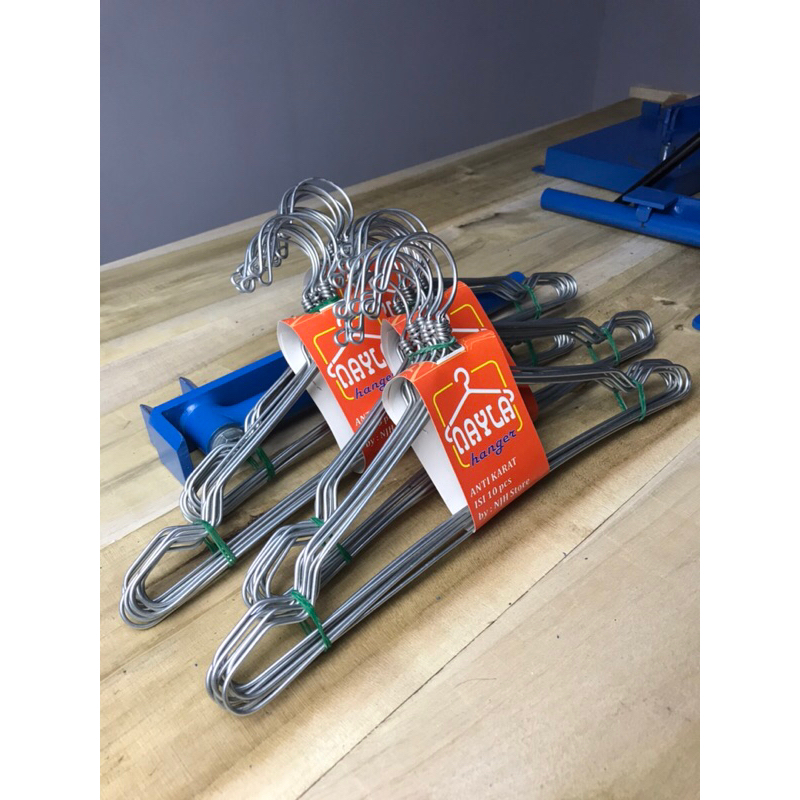 hanger kawat BWG 12 isi 10 pcs