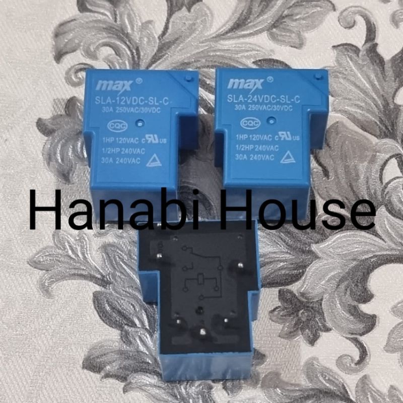 Relay Kodok 6pin 12v 24v 6p