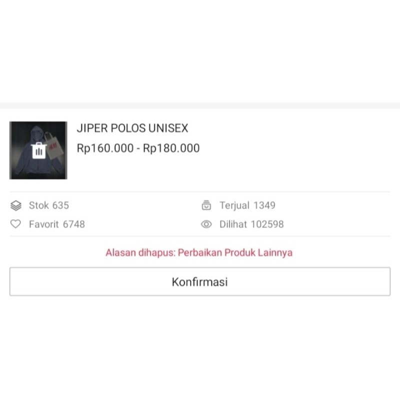 ZIPER POLOS UNISEX