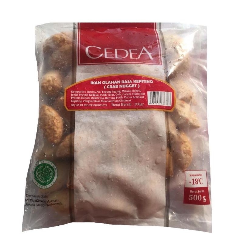 

CEDEA IKAN OLAHAN KEPITING 500GR
