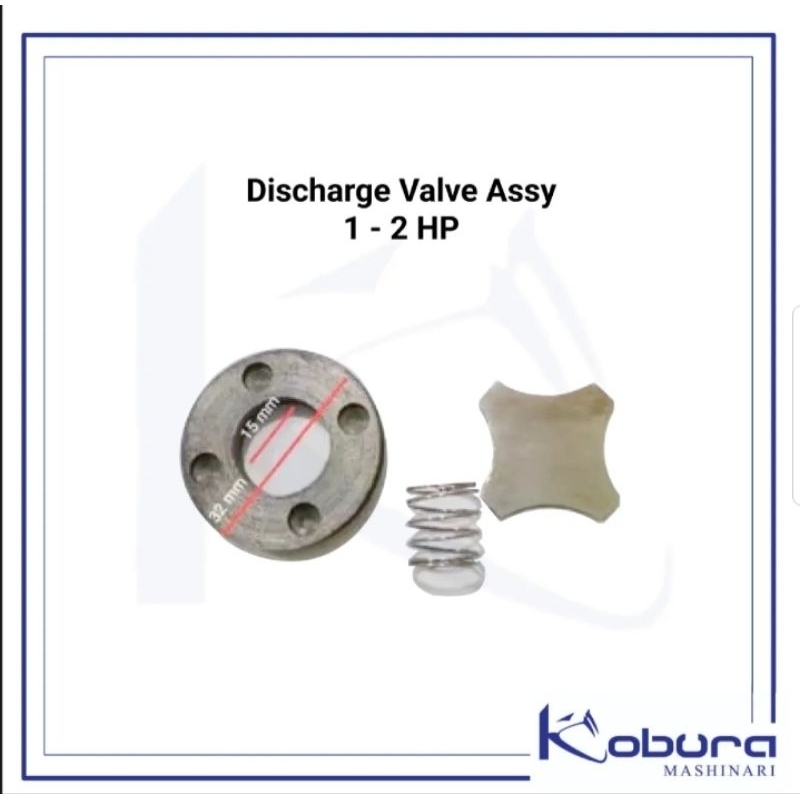 Discharge valve assy kompresor 1hp - 2hp