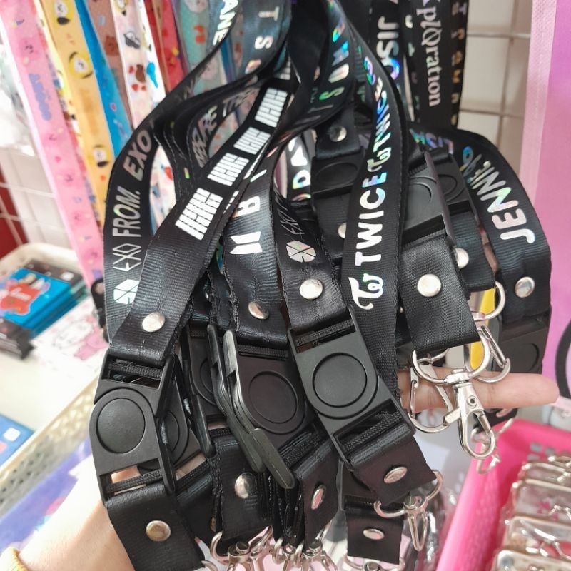 

Tali Lanyard id card kpop hologram NCT BTS Treasure dll