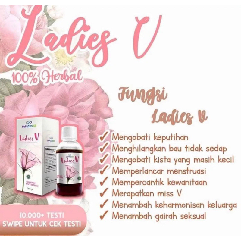 

LadiesV minuman herbal wanita