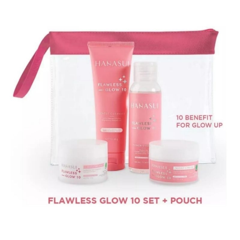 HANASUI Flawless Glow 10 Series With Pouch.