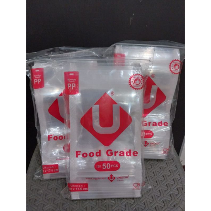 STANDING POUCH 10x17 isi 50pcs/pack