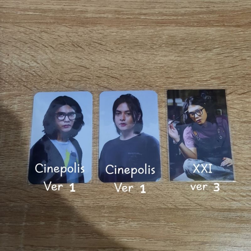 Photocard official MENCURI RADEN SALEH IQBAAL RAMADHAN ANGGA YUNANDA CINEPOLIS XXI