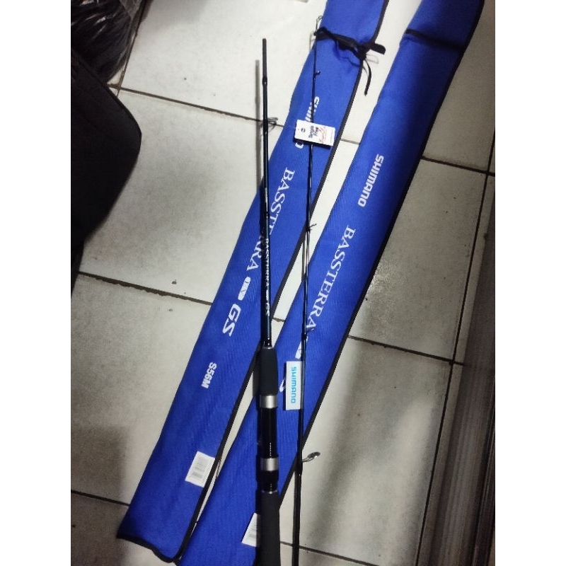 joran pancing Shimano basstera EV gs S56M/S60M