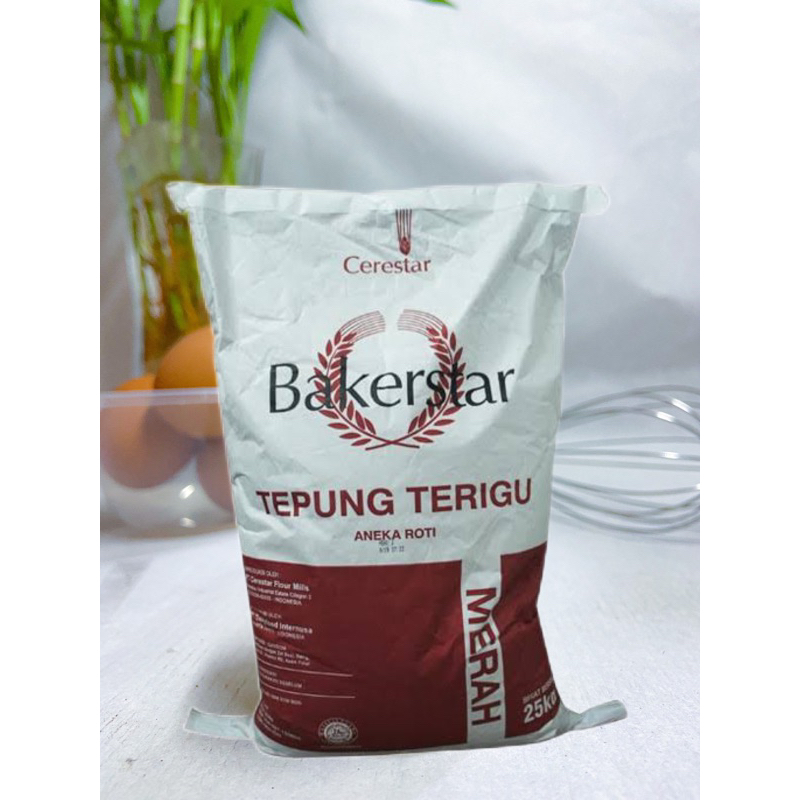 

Tepung Bakerstar Merah Repack 1Kg