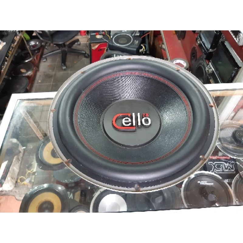 subwoofer cello 12 inch double coil